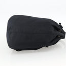 PRADA Purse Shoulder Bag Nylon Black Silver Auth bs34263-4