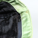 PRADA Chain Shoulder Bag Nylon Green Gold Auth bs34264-21