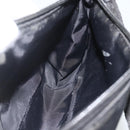 PRADA Accessory Pouch Nylon Black Silver Auth bs34268-21