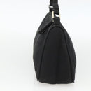 PRADA Accessory Pouch Nylon Black Silver Auth bs34268-3