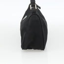 PRADA Accessory Pouch Nylon Black Silver Auth bs34268-4