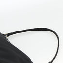PRADA Accessory Pouch Nylon Black Silver Auth bs34268-8