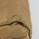 PRADA Hand Bag Nylon Beige Gold Auth bs34269-13