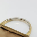 PRADA Hand Bag Nylon Beige Gold Auth bs34269-8