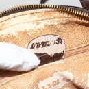 GUCCI Bamboo Tote Bag Patent leather Brown Gold Auth bs34270-12