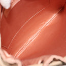 CHANEL Matelasse Schoudertas Rugzak Satijn Roze Goud CC Auth bs34274-11