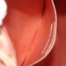CHANEL Matelasse Schoudertas Rugzak Satijn Roze Goud CC Auth bs34274-20
