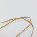 CHANEL Matelasse Schoudertas Rugzak Satijn Roze Goud CC Auth bs34274-8