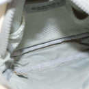 CHANEL Sports Camelia Shoulder Bag Nylon White Silver CC Auth bs34278-11