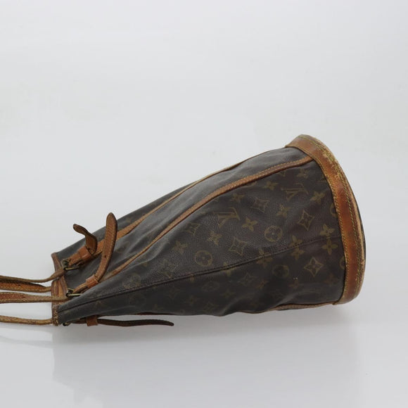 LOUIS VUITTON Monogram Bucket GM Shoulder Bag M42236 LV Auth bs34280