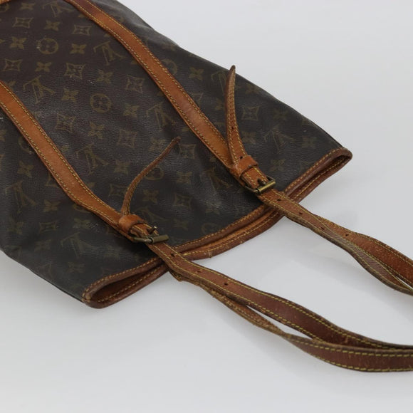 LOUIS VUITTON Monogram Bucket GM Shoulder Bag M42236 LV Auth bs34280