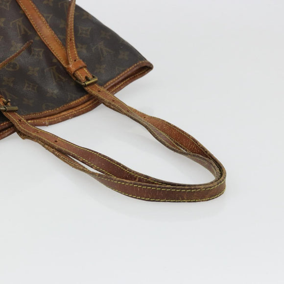 LOUIS VUITTON Monogram Bucket GM Shoulder Bag M42236 LV Auth bs34280