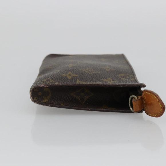 LOUIS VUITTON Monogram Bucket GM Accessory Pouch LV Auth bs34281