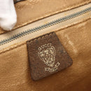 GUCCI GG Supreme Shoulder Bag PVC Beige Gold Auth bs34284-17