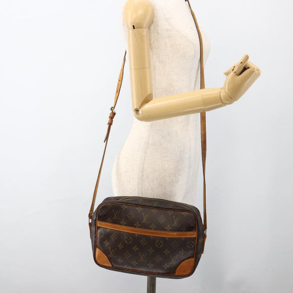LOUIS VUITTON Monogram Trocadero 27 Shoulder Bag M51274 LV Auth bs34288