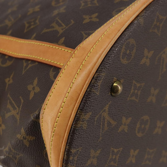 LOUIS VUITTON Monogram Bucket GM Shoulder Bag M42236 LV Auth bs34290