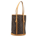 LOUIS VUITTON Monogram Bucket GM Shoulder Bag M42236 LV Auth bs34290-1