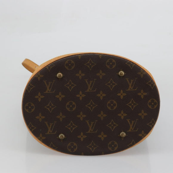LOUIS VUITTON Monogram Bucket GM Shoulder Bag M42236 LV Auth bs34290