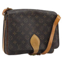 LOUIS VUITTON Monogram Cartouchiere GM Shoulder Bag M51252 LV Auth bs34297-1