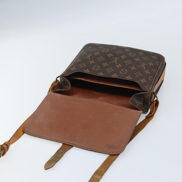 LOUIS VUITTON Monogram Cartouchiere GM Shoulder Bag M51252 LV Auth bs34297