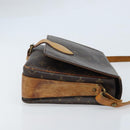 LOUIS VUITTON Monogram Cartouchiere GM Shoulder Bag M51252 LV Auth bs34297-3