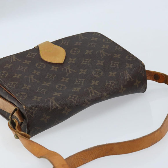 LOUIS VUITTON Monogram Cartouchiere GM Shoulder Bag M51252 LV Auth bs34297