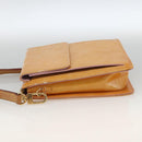 LOUIS VUITTON Monogram Vernis Motto Pouch Marshmallow Pink M91312 Auth bs34298-4