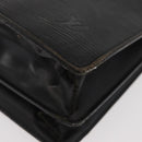 LOUIS VUITTON Epi Serviette Conseiller Business Bag Black M54422 LV Auth bs34303-14