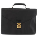 LOUIS VUITTON Epi Serviette Conseiller Business Bag Black M54422 LV Auth bs34303-13