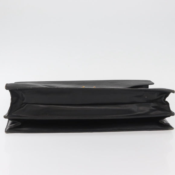 LOUIS VUITTON Epi Serviette Conseiller Business Bag Black M54422 LV Auth bs34303