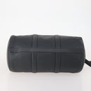 LOUIS VUITTON Boston Bag Taurillon ClemenceLeather 2way Black LV Auth bs34310-5