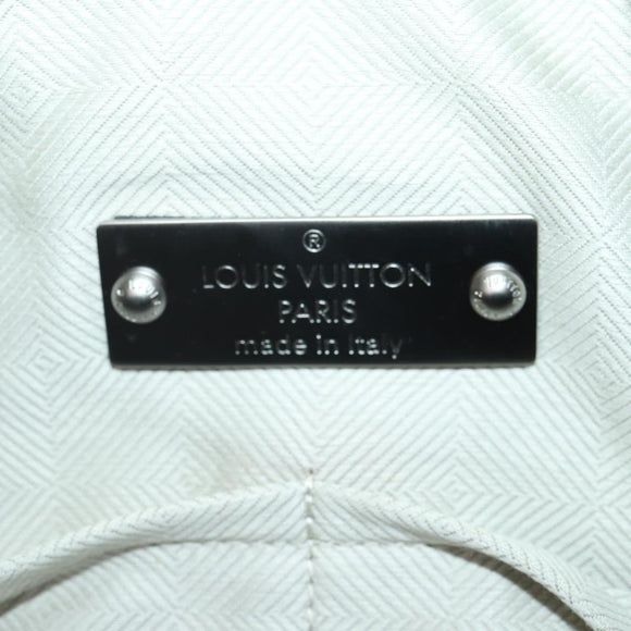 LOUIS VUITTON Boston Bag Taurillon ClemenceLeather 2way Black LV Auth bs34310