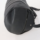 LOUIS VUITTON Boston Bag Taurillon ClemenceLeather 2way Black LV Auth bs34310-3