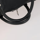 LOUIS VUITTON Boston Bag Taurillon ClemenceLeather 2way Black LV Auth bs34310-8