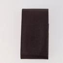 LOUIS VUITTON Taiga Clutch Bag 2 Set Bordeaux LV Auth bs34315-12