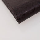 LOUIS VUITTON Taiga Clutch Bag 2 Set Bordeaux LV Auth bs34315-16