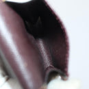 LOUIS VUITTON Taiga Clutch Bag 2 Set Bordeaux LV Auth bs34315-17