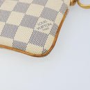 LOUIS VUITTON Damier Azur Pochette Mira MM Accessory Pouch N60027 Auth bs34317A-8