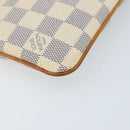 LOUIS VUITTON Damier Azur Pochette Mira MM Accessory Pouch N60027 Auth bs34317A-15