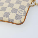 LOUIS VUITTON Damier Azur Pochette Mira MM Accessory Pouch N60027 Auth bs34317A-16