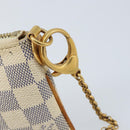 LOUIS VUITTON Damier Azur Pochette Mira MM Accessory Pouch N60027 Auth bs34317A-9