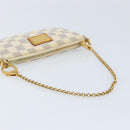 LOUIS VUITTON Damier Azur Pochette Mira MM Accessory Pouch N60027 Auth bs34317A-7