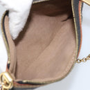 LOUIS VUITTON Multicolor Pochette Mira PM Pouch Black M60099 LV Auth bs34318A-18