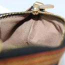 LOUIS VUITTON Multicolor Pochette Mira PM Pouch Black M60099 LV Auth bs34318A-21