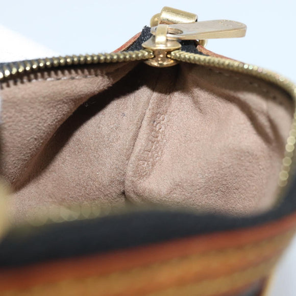 LOUIS VUITTON Multicolor Pochette Mira PM Pouch Black M60099 LV Auth bs34318A