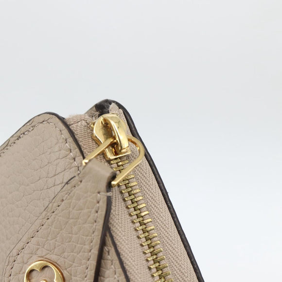 LOUIS VUITTON Portefeuille Comet Taurillon ClemenceLeather M63104 Auth bs34320