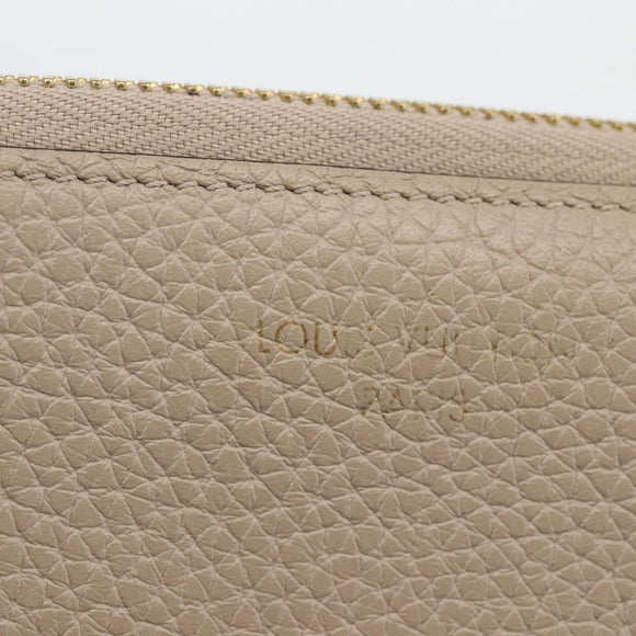 LOUIS VUITTON Portefeuille Comet Taurillon ClemenceLeather M63104 Auth bs34320