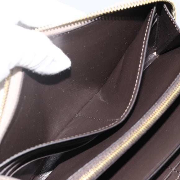 LOUIS VUITTON Portefeuille Comet Taurillon ClemenceLeather M63104 Auth bs34320