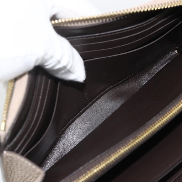 LOUIS VUITTON Portefeuille Comet Taurillon ClemenceLeather M63104 Auth bs34320