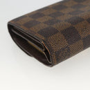 LOUIS VUITTON Damier Ebene Portefeuille Joy Bifold Wallet N60034 LV Auth bs34321-16